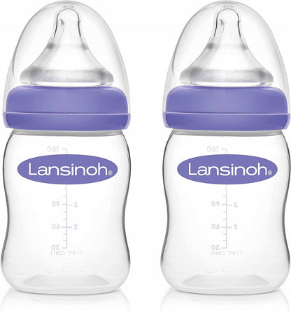 LANSINOH μπιμπερό 160 ml 2 τεμ., θηλές S