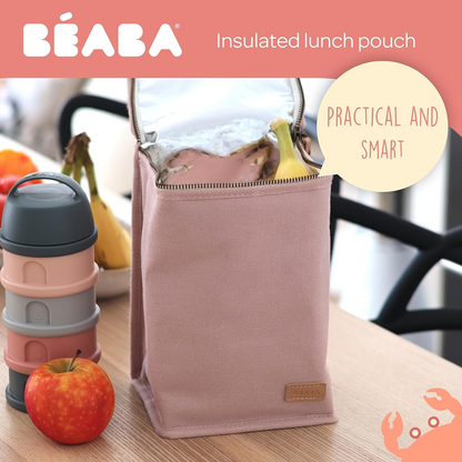 Bolsa isotérmica BEABA para biberones y alimentos 15 x 22 cm
