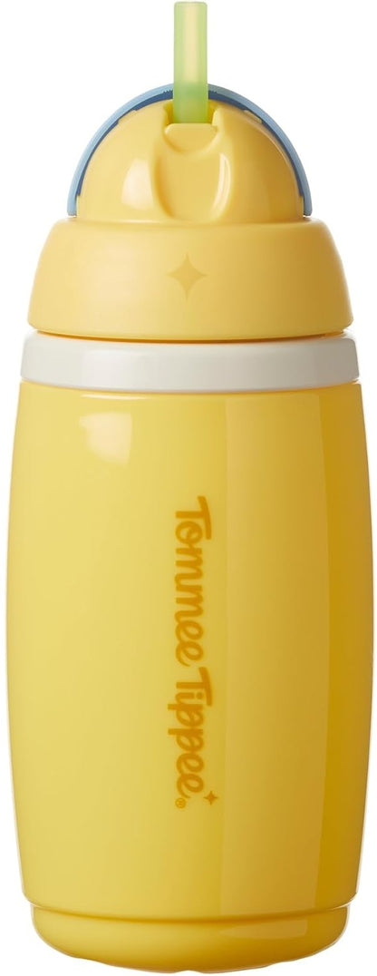 TOMMEE TIPPEE Active Straw Cup lonček s slamico 266 ml 12 m+