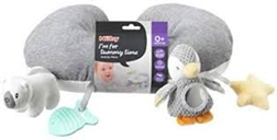 Cojín de barriga NUBY con juguetes para bebés