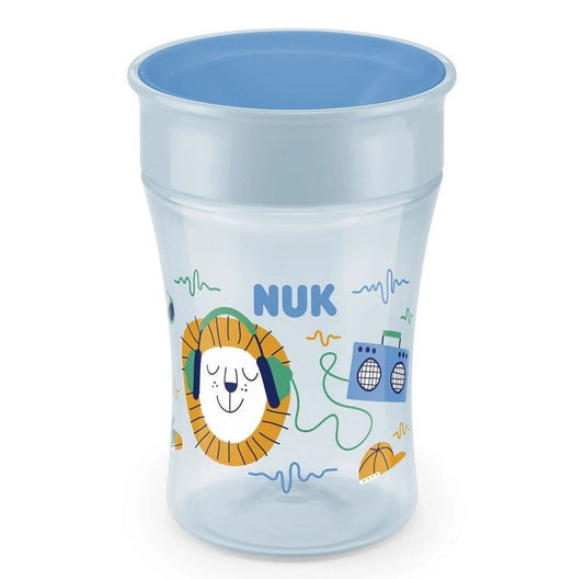 NUK Magic Cup Trinklernbecher 360°-Trinkrand 230 ml 8m+