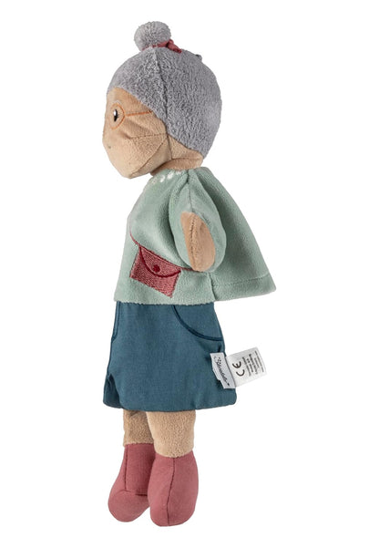 Sterntaler Oma fantoche avó com óculos e colar