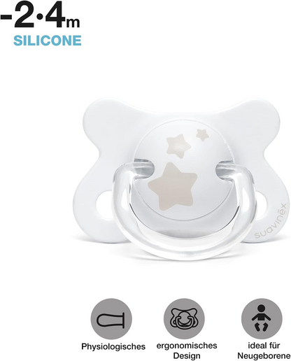 SUAVINEX Mi Primer Set set de inicio de biberones + chupete 5 piezas 0m+