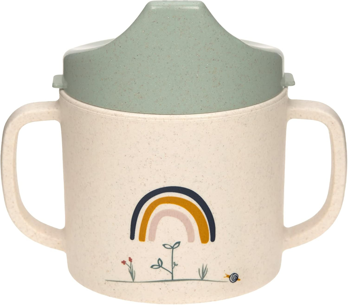 LASSIG Sippy Cup Garden Explorer Trinkbecher mit Schnabeltülle 150 ml 6 Monate+
