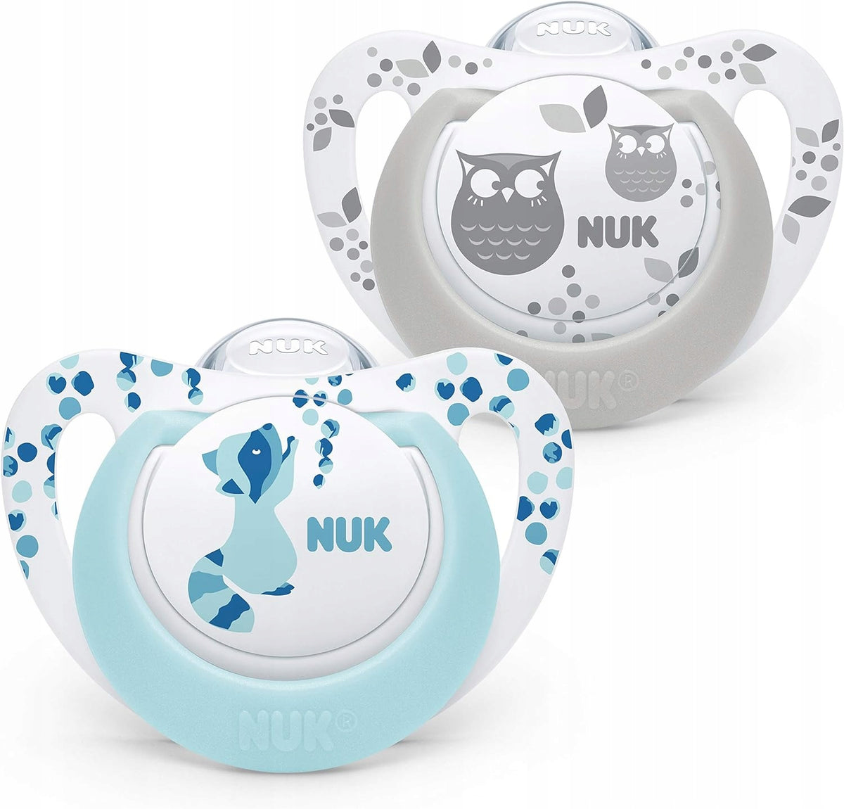 NUK Genius Color duda za pomirjanje x2 18 mesecev+