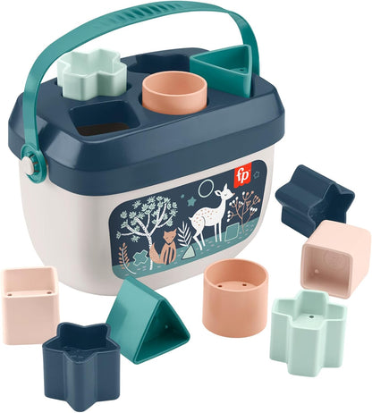 Fisher-Price HJP20 – wiaderko sortera z uchwytem i klockami